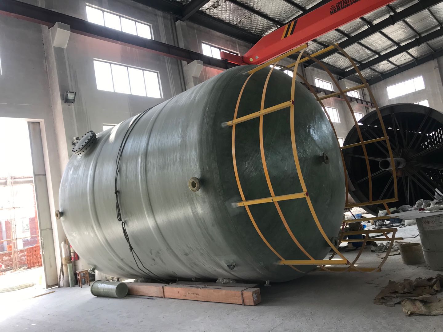 玻璃钢立式储罐图片玻璃钢大型储罐卧式尺寸50立方-搜了网(图6)