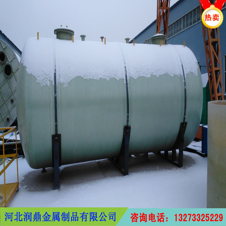 供应玻璃钢卧式储罐立式储罐化工运输消防储水罐(图3)