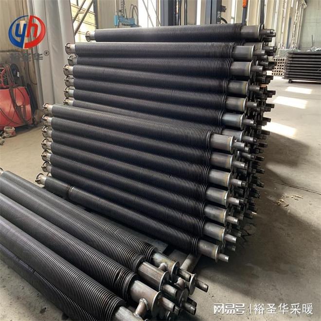 防腐翅片管绕片散热器(图2)
