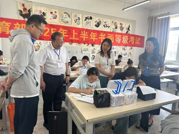2025年上半年教育部书画等级考试（CCPT）在宿州逸夫师范学校圆满收官(图2)