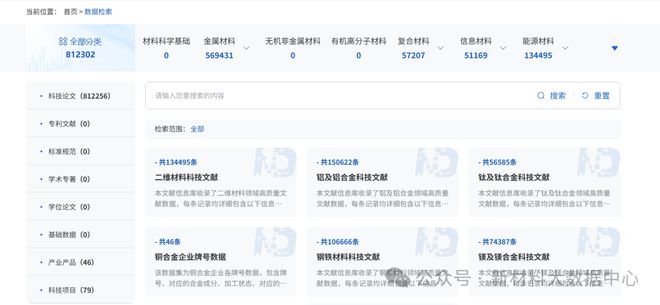 新材料大数据中心统一服务门户（测试版）上线公开征求意见(图4)