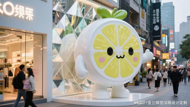 米乐M6网页版：店面卡通网红卡通雕塑定制：塑造店面的流量密码(图4)