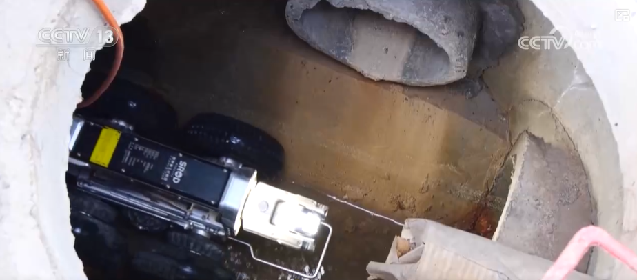 我国全面进入汛期：排查雨水管道机器人为管网精准“体检”(图1)