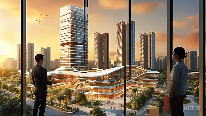 【新盘】华发虹桥四季售楼处华发虹桥四季发布：实景曝光!(图3)