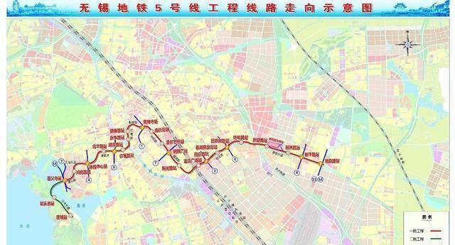 无锡拼命建地铁5号线年全域通地铁仅次南京(图2)