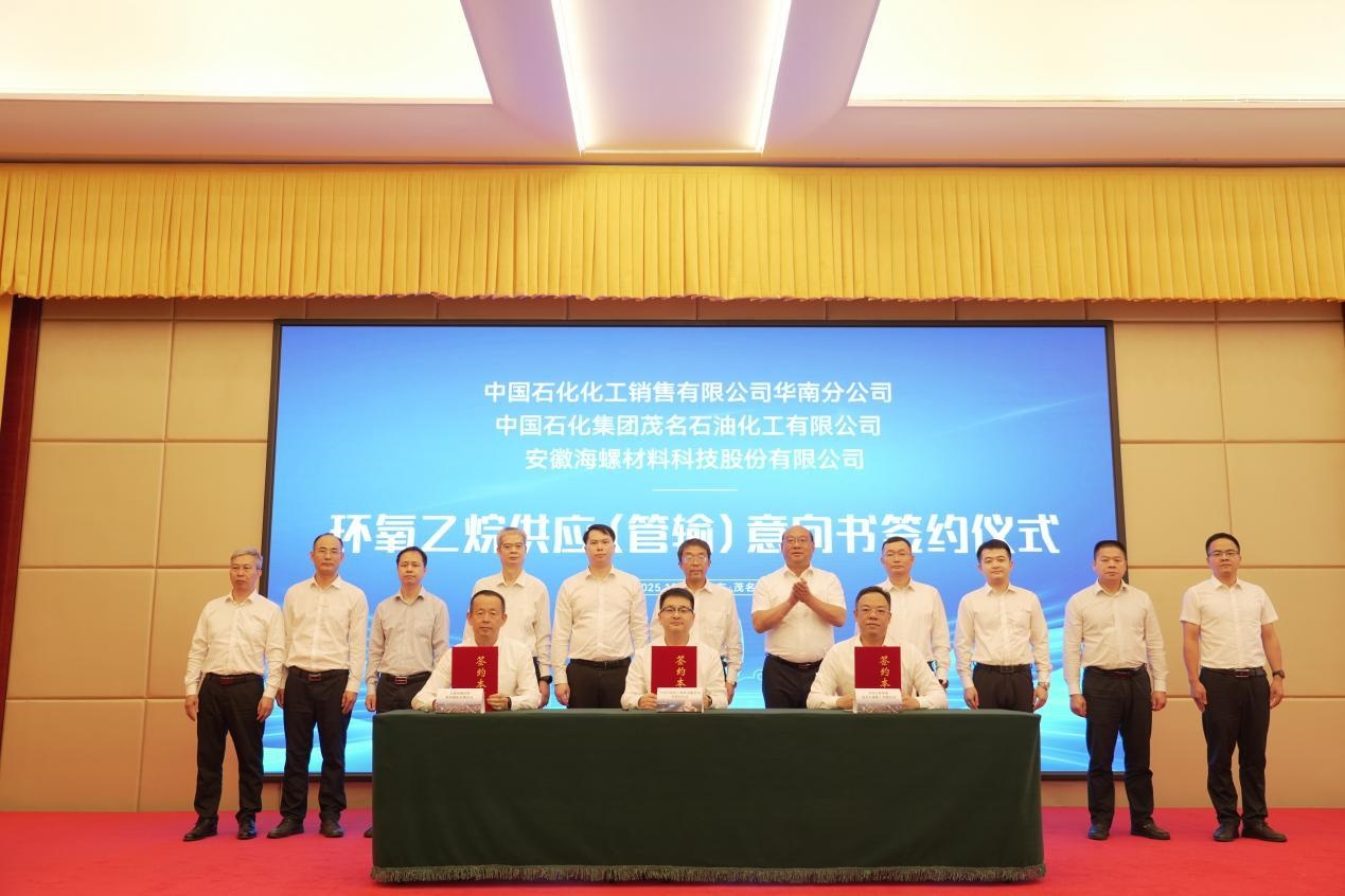 米乐M6平台：皖企入粤强链补链海螺环氧项目助力茂名绿色石化集群建设(图2)