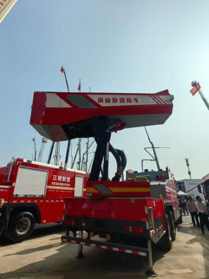 浩淼科技携创新产品亮相第21届中国国际消防设备技术交流展览会：国家级项目成果六足举高灭火机器人吸睛(图6)