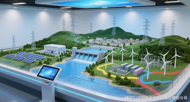 水电站模型沙盘的设计、功能与应用场景详解(图3)